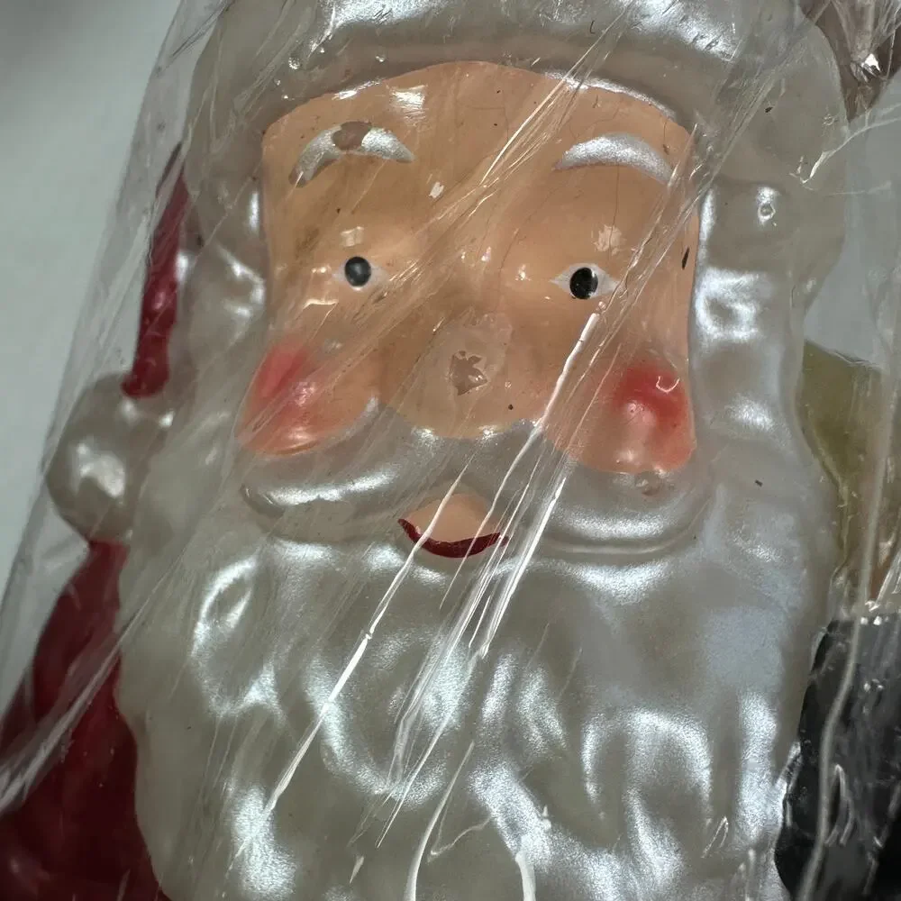 Vintage Pottery Barn Santa Candle/Bougie 8